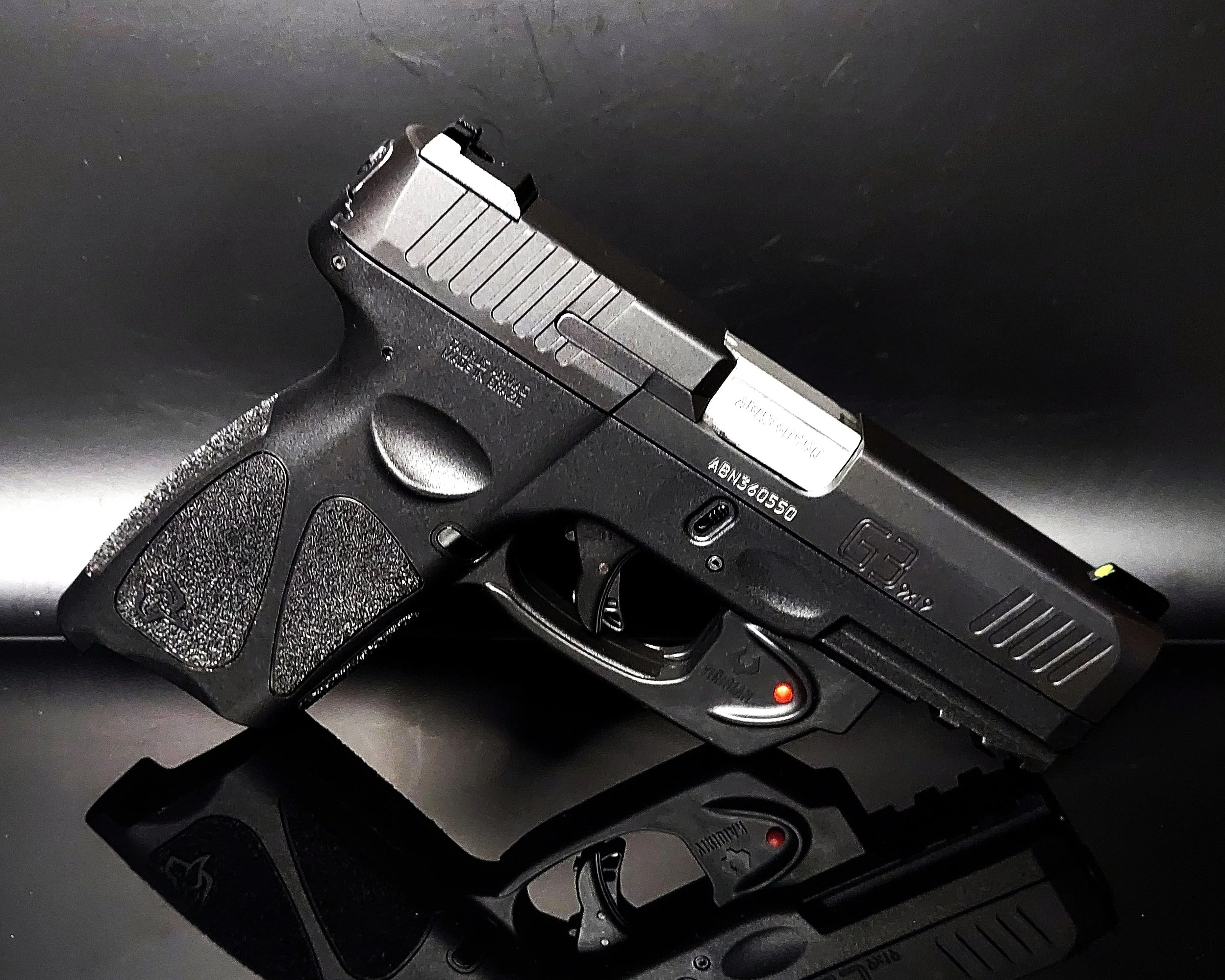 TAURUS G3 Compact 9mm Pistol w/Veridian Red Laser