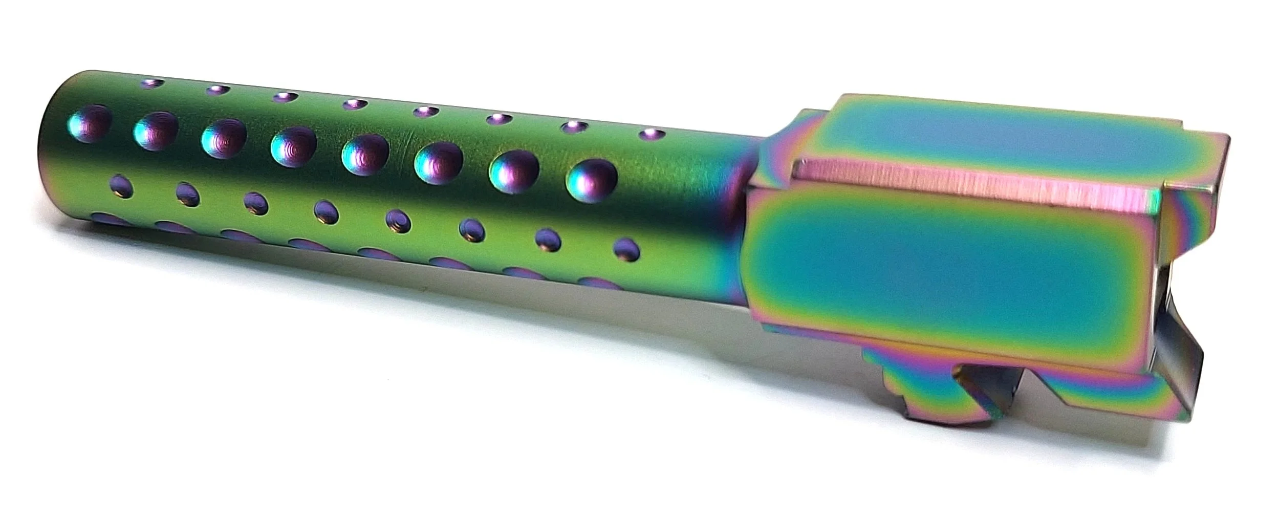 Golf Ball Dimpled Radioactive Compact Barrel