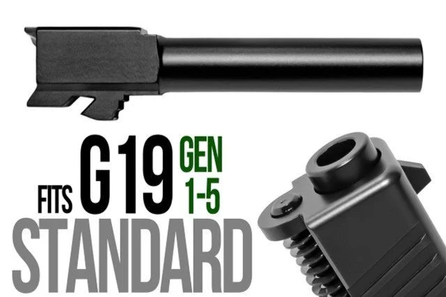 Standard Fit Black Compact Gen 1-5 Barrel