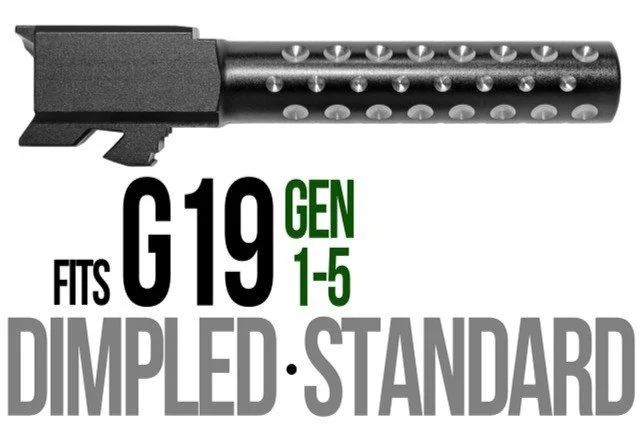 Two Tone Dotted Standard Fit Compact Barrel