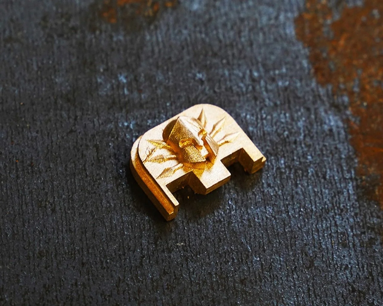 Brass Spartan Slide Cover Plate