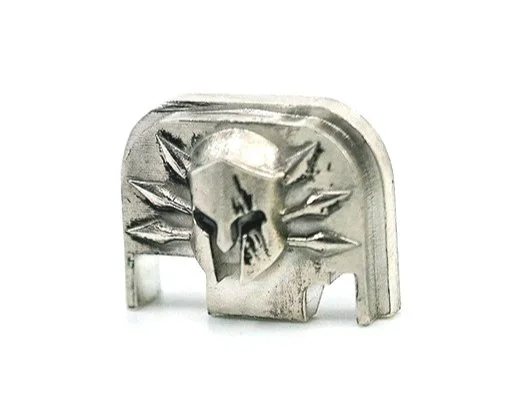 Pure Silver Spartan Slide Plate