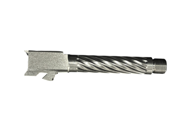 Thin Fluted Naked Stainless Threaded Compact Barrel