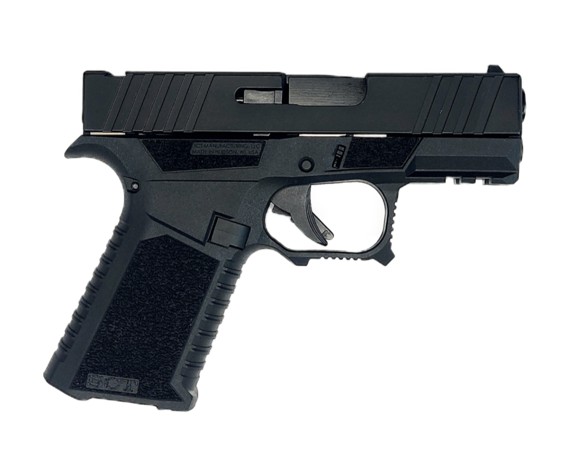 Double-Serrated Complete Subcompact Slide, Black