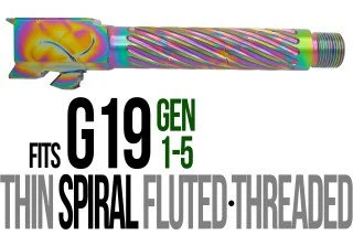 Thin Spiraled Threaded Compact Barrel in Python