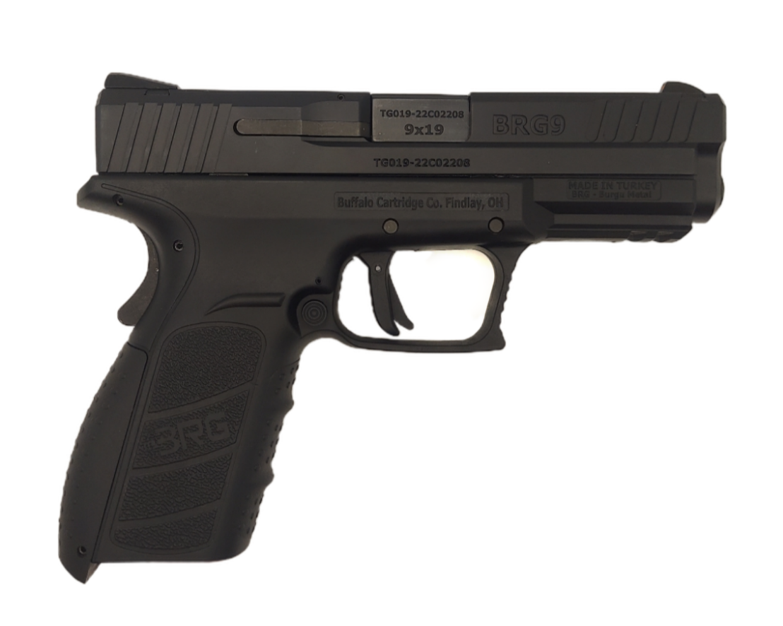 BRG9 ELITE Full Size 9mm Pistol, Black
