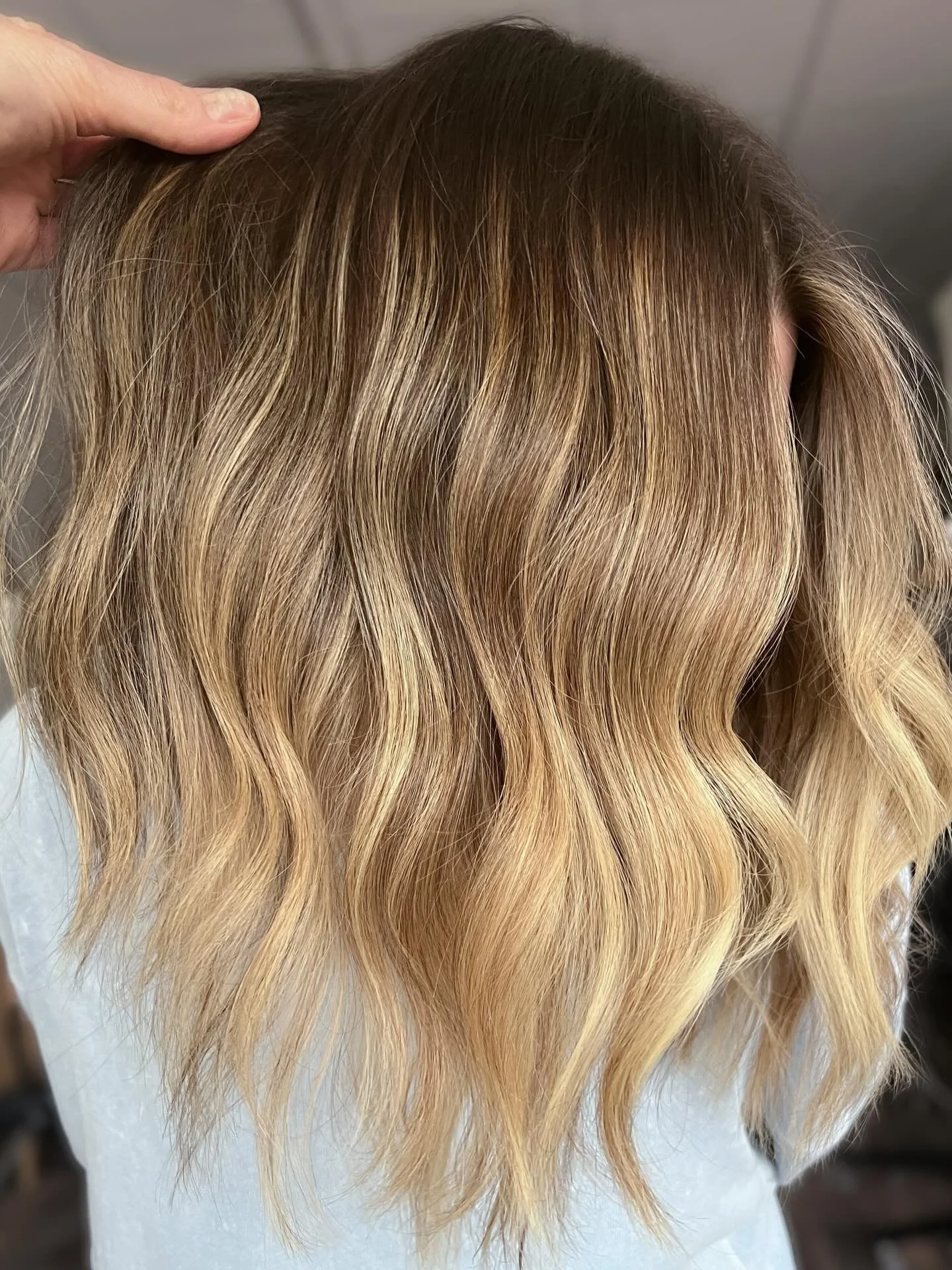 Dimensional. Lived-In. Low maintenance (the hair is, not the client). 

Jk! The client was @jilly.falconer herself and she gave me full creative freedom. All she asked for was some lighter, brighter dimension. 
But with over a year of built up demi-p