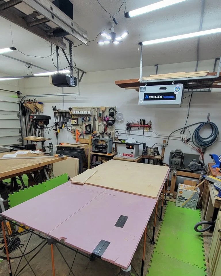 Just getting started building a set of kitchen pantry cabinets for a good friend of mine.  First time building cabinets (yes, the customer is very aware of this 🙂). I'm 3 sheets of plywood into this and I'm already learning a lot. 

1.  I really rea