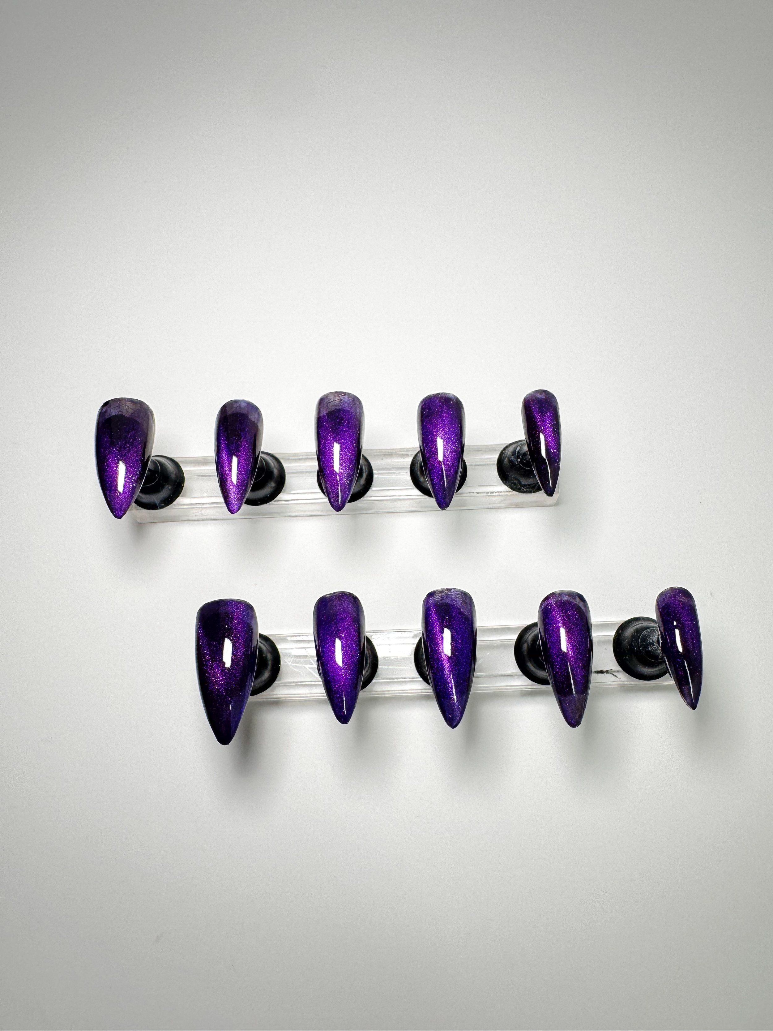 Midnight Cateye - Medium Stiletto