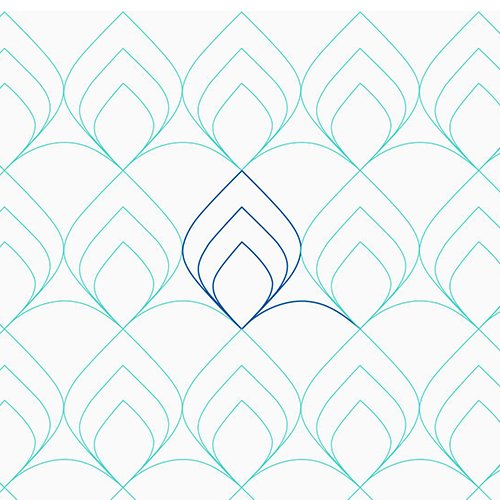 Mod Petals Single Pod Border
