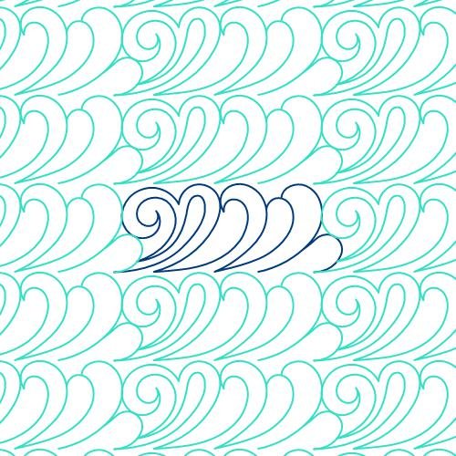 Curly Feather Border 2