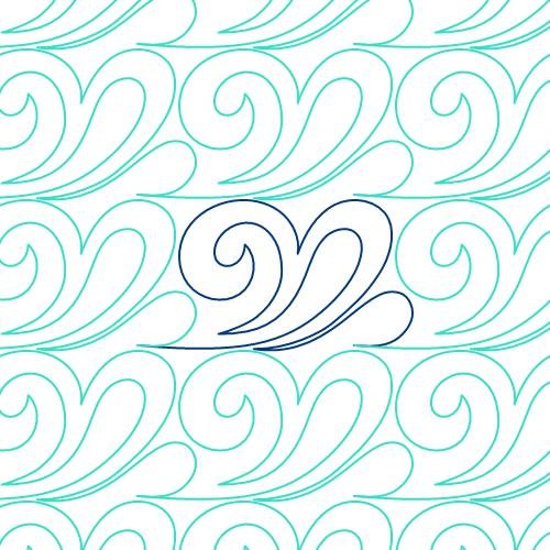 Curly Feather Border
