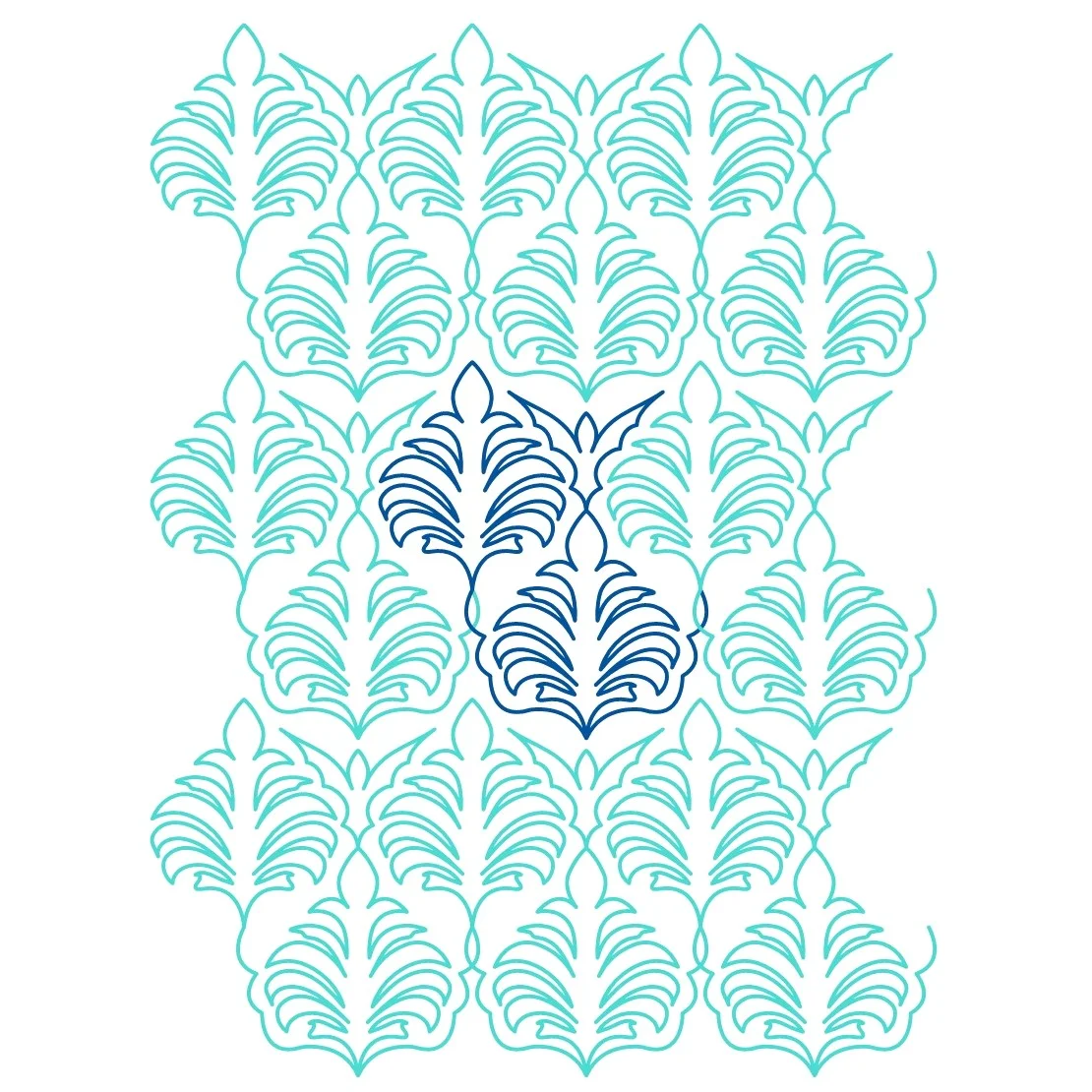 Hardcover Damask
