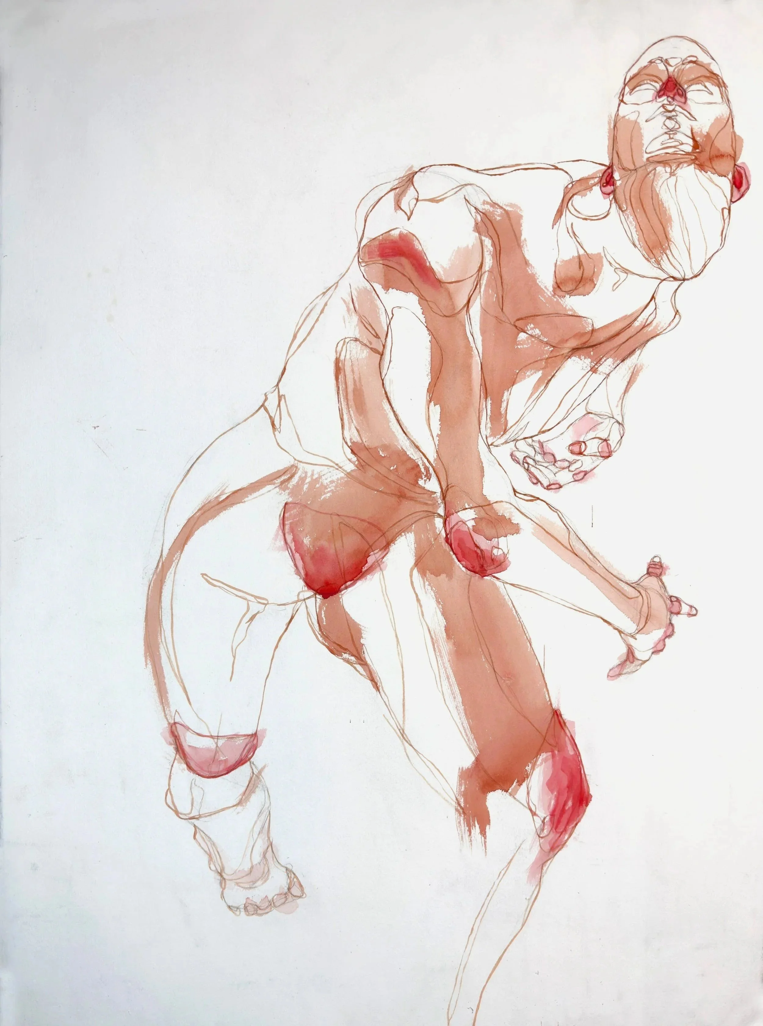 2019 
Digital Figure Study 
22" x 30" 
Watercolor on Paper