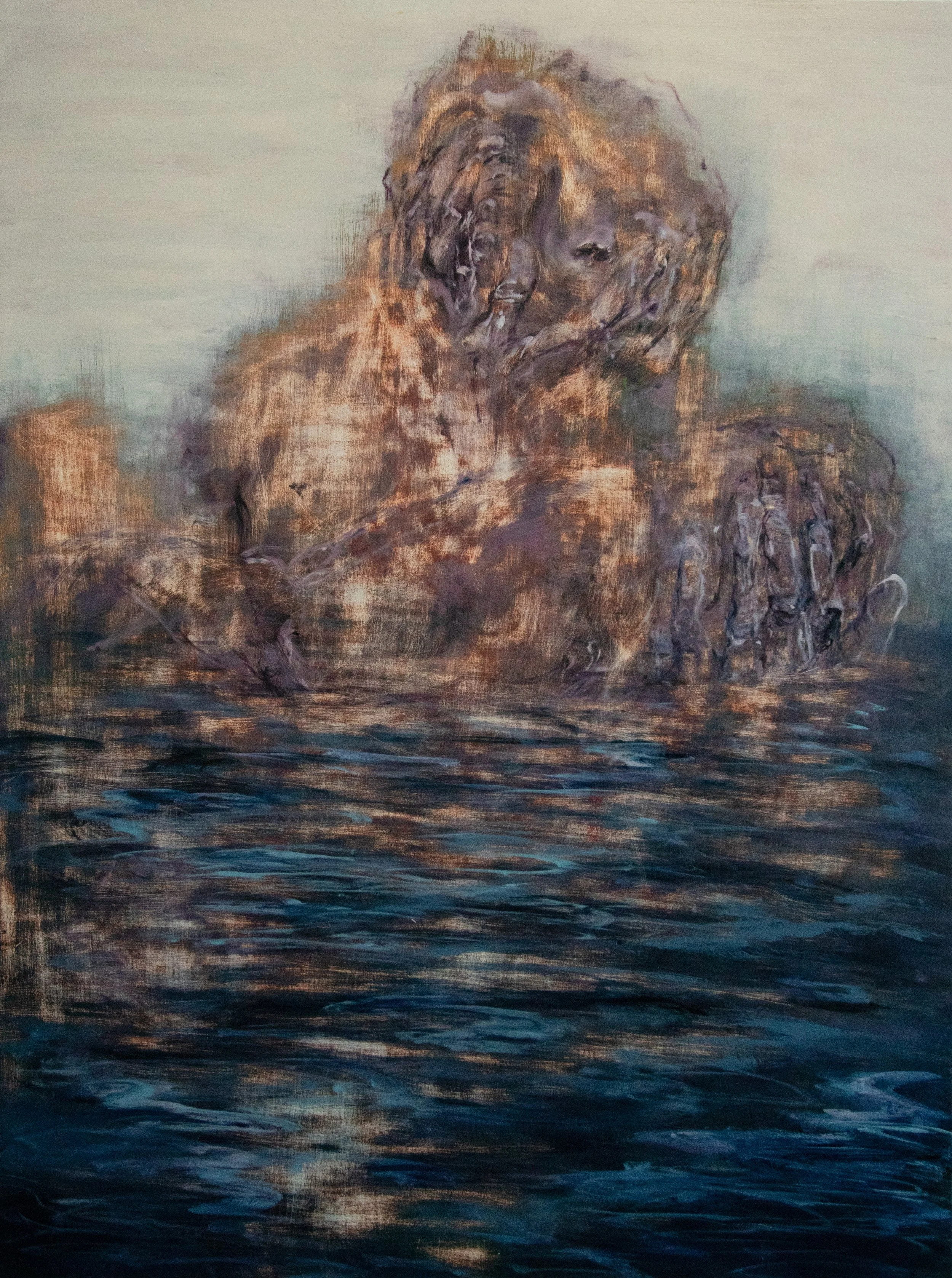 2024
Rebirth (The Grief Cycle)
36" x 48"
Oil on Wood 