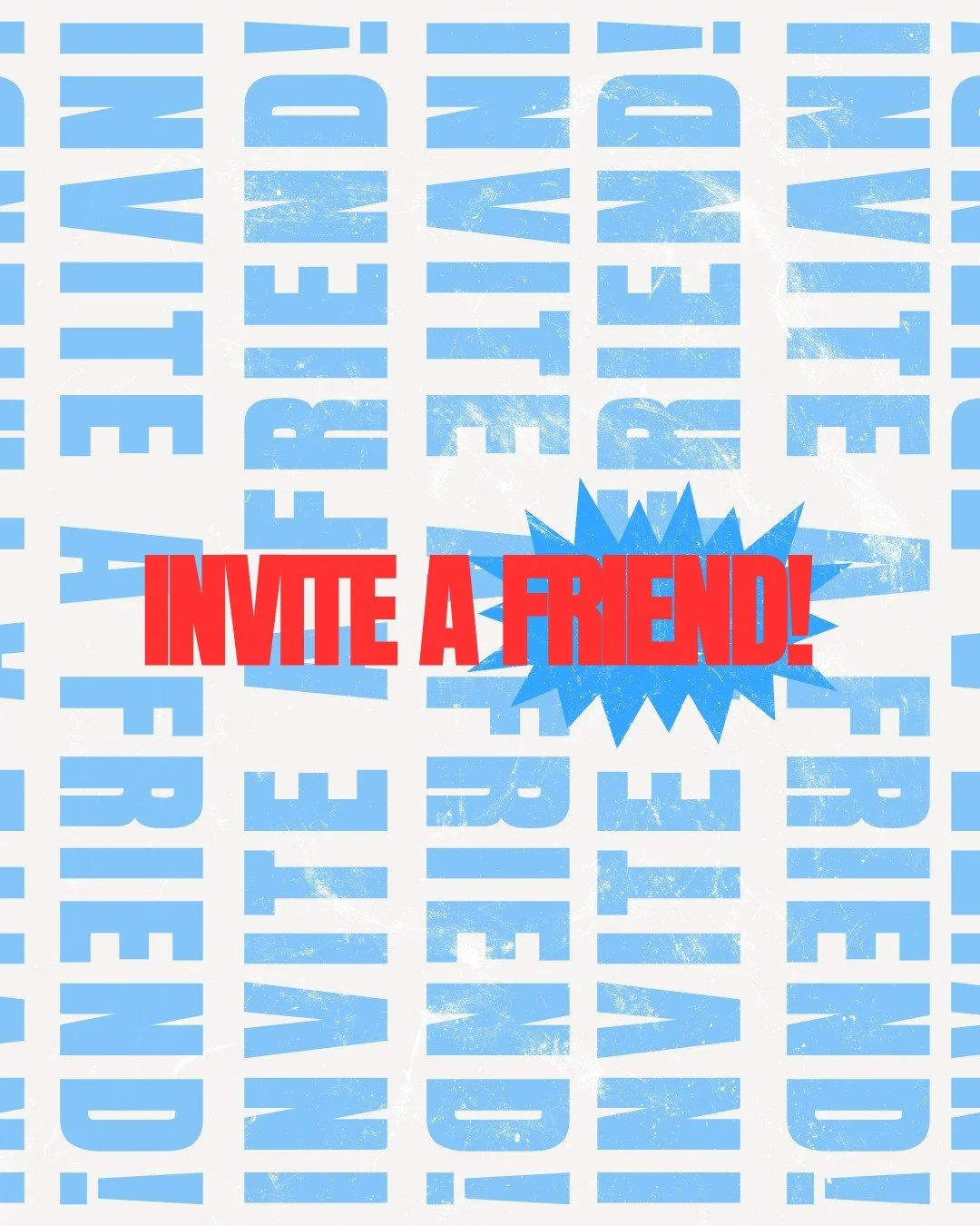 WE ARE ONE WEEK AWAY! The next Tent is Saturday, April 18th! Inviting someone can be scary, but it doesn't have to be complicated. Use one of these texts to invite a friend, family member, coworker, or neighbor to The Tent 💌 #njyoungadults #nyyounga