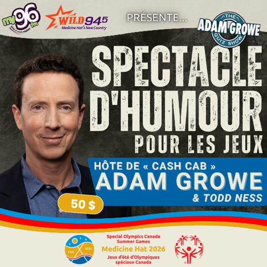 Venez rire pour soutenir les Jeux d'été d’Olympiques spéciaux Canada