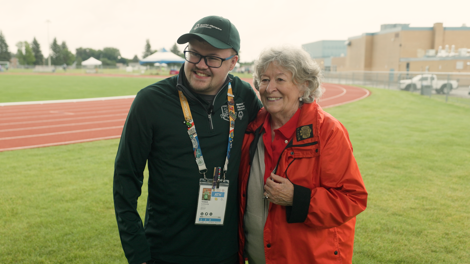 “The best moment of my life” — Bocce athlete interviews Governor General
