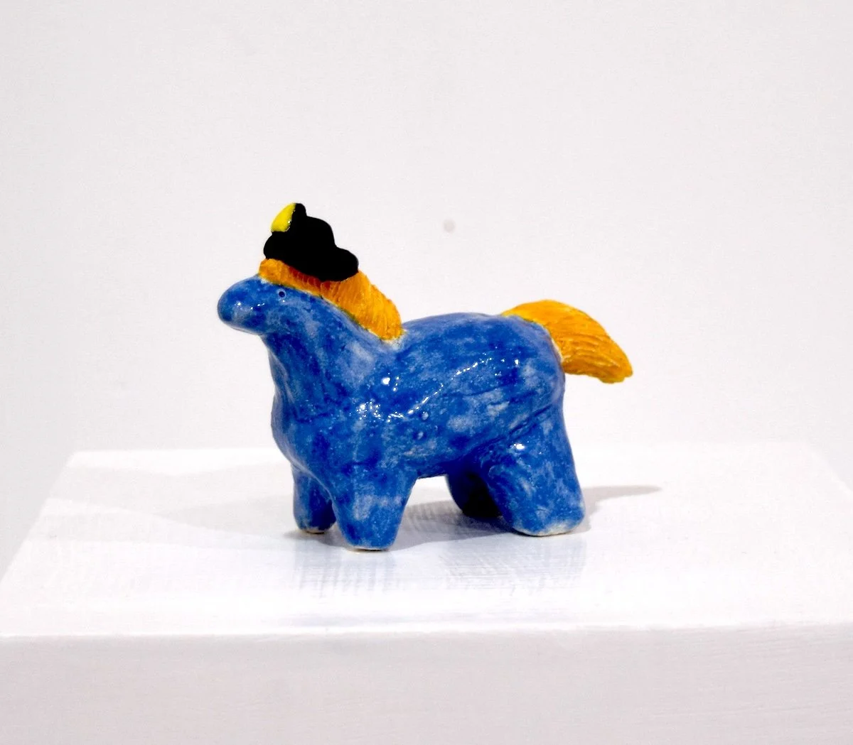 "Firefighter Horse #2" Ceramic, by Normal Guy Ted