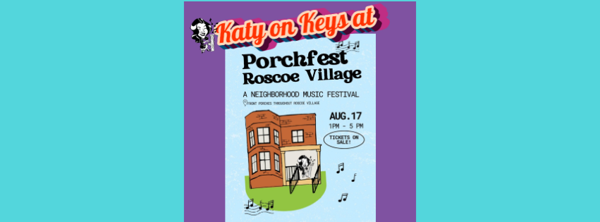 Katy on Keys at Porchfest Roscoe Village 1 pm - 5 pm