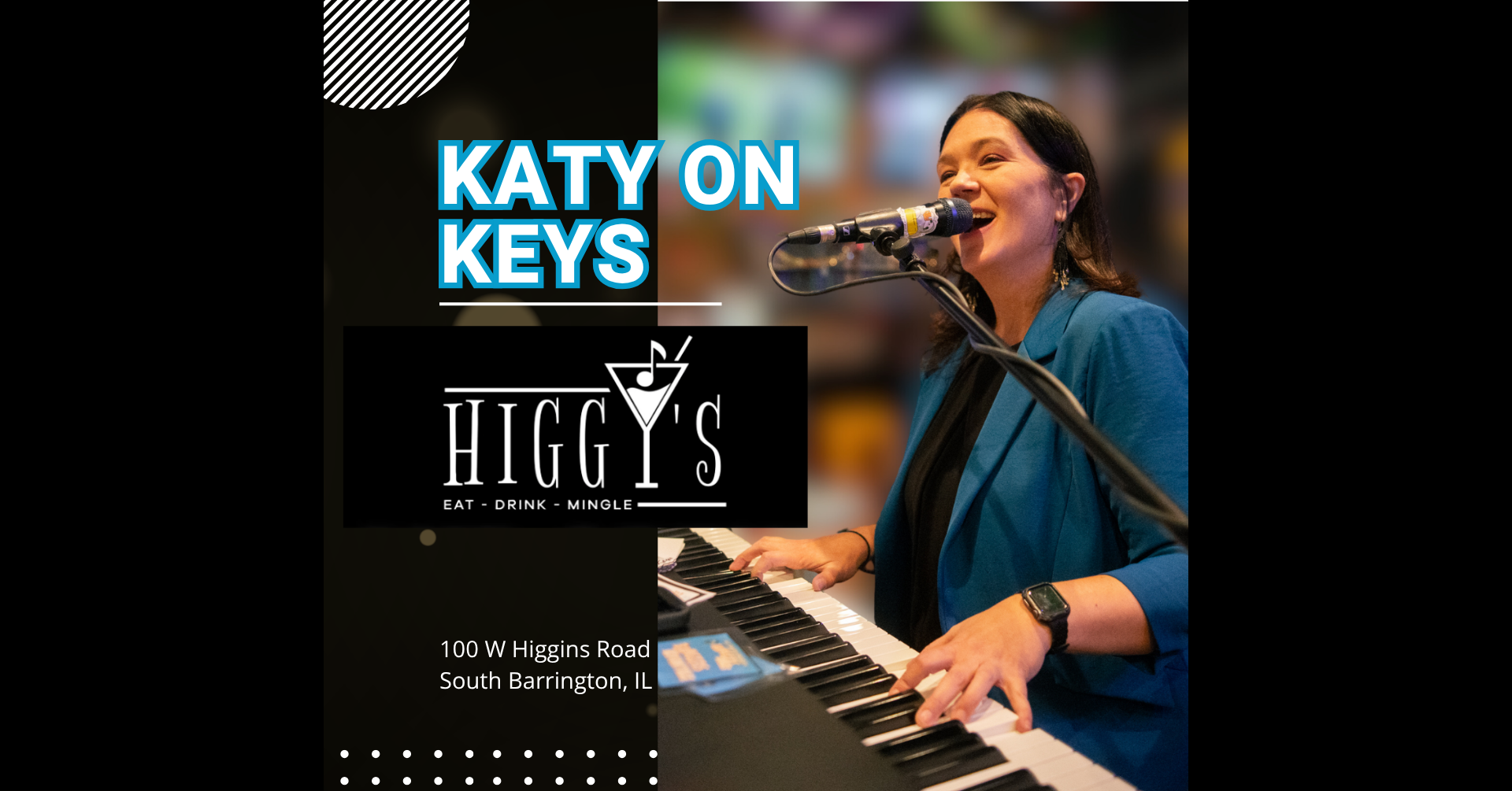 Katy on Keys at Higgy's at 6 