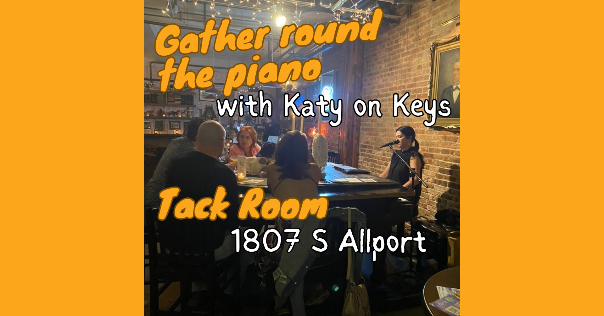 Katy on Keys at Tack Room 9 PM
