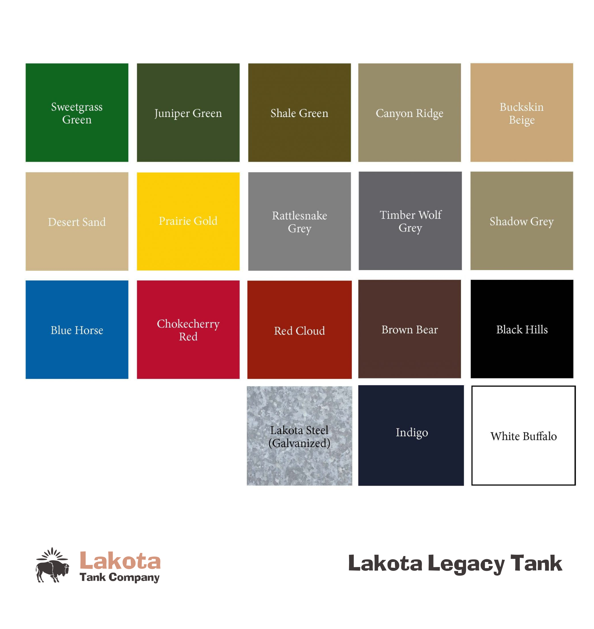 Metal Water Tanks | Residential, Commercial & Agricultural — Lakota ...