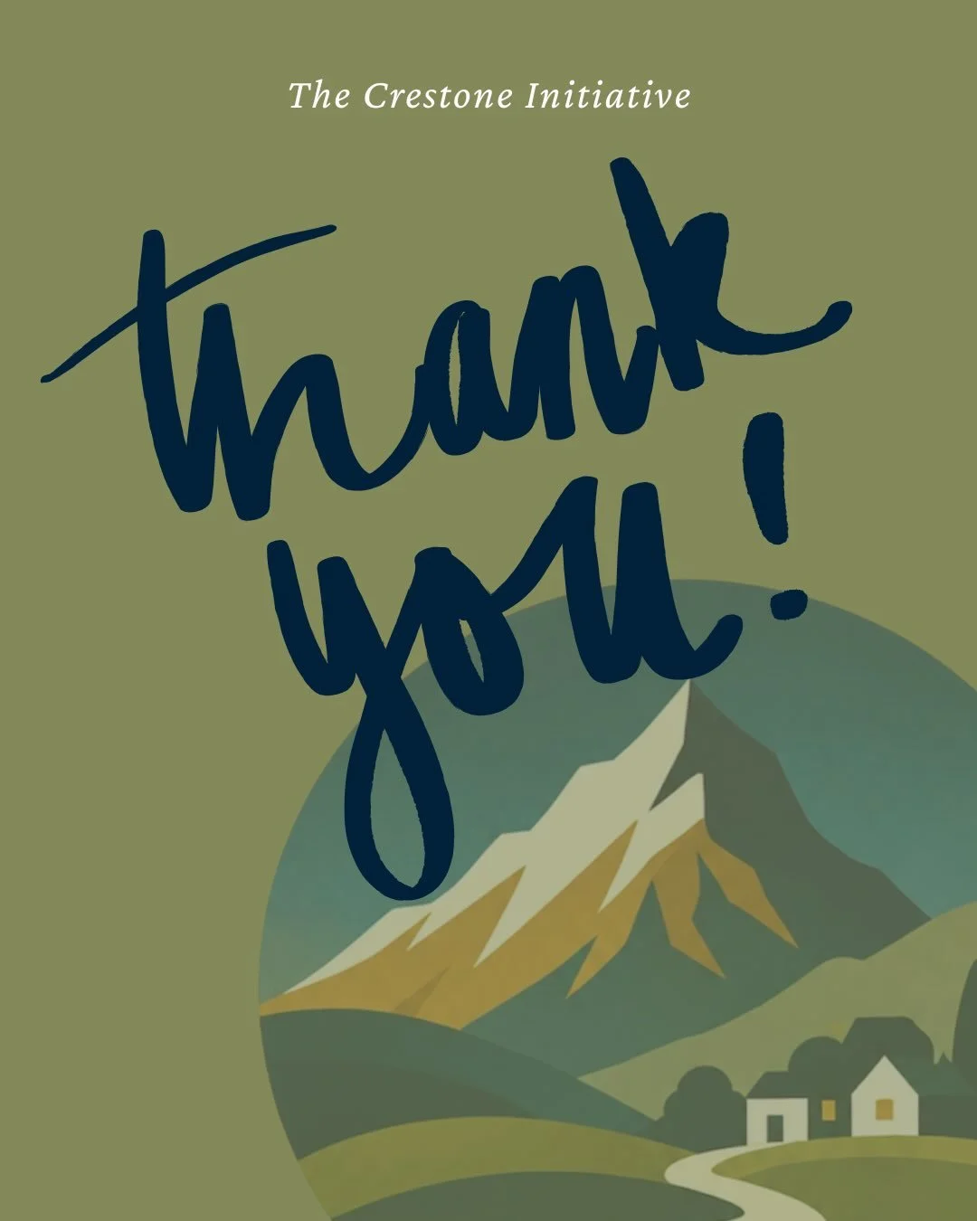 We want to give a huge thank you to The Crestone Initiative for trusting us and our mission. 

Through your generosity we will be able to touch the lives of so many students! 💙🩵

#onesmallchance #volunteer #community