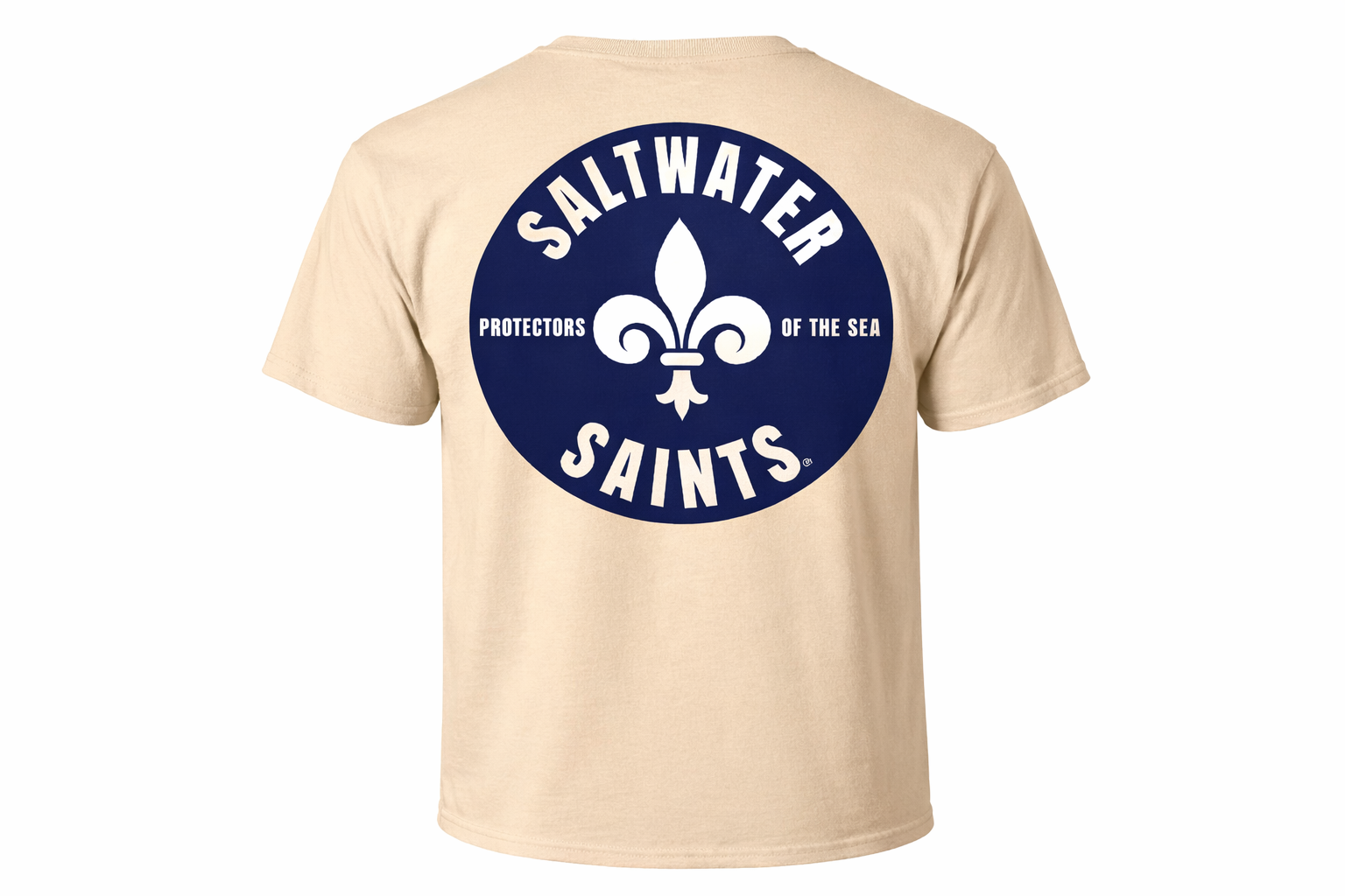 Saltwater Saints Short Sleeve T-Shirt - Tan