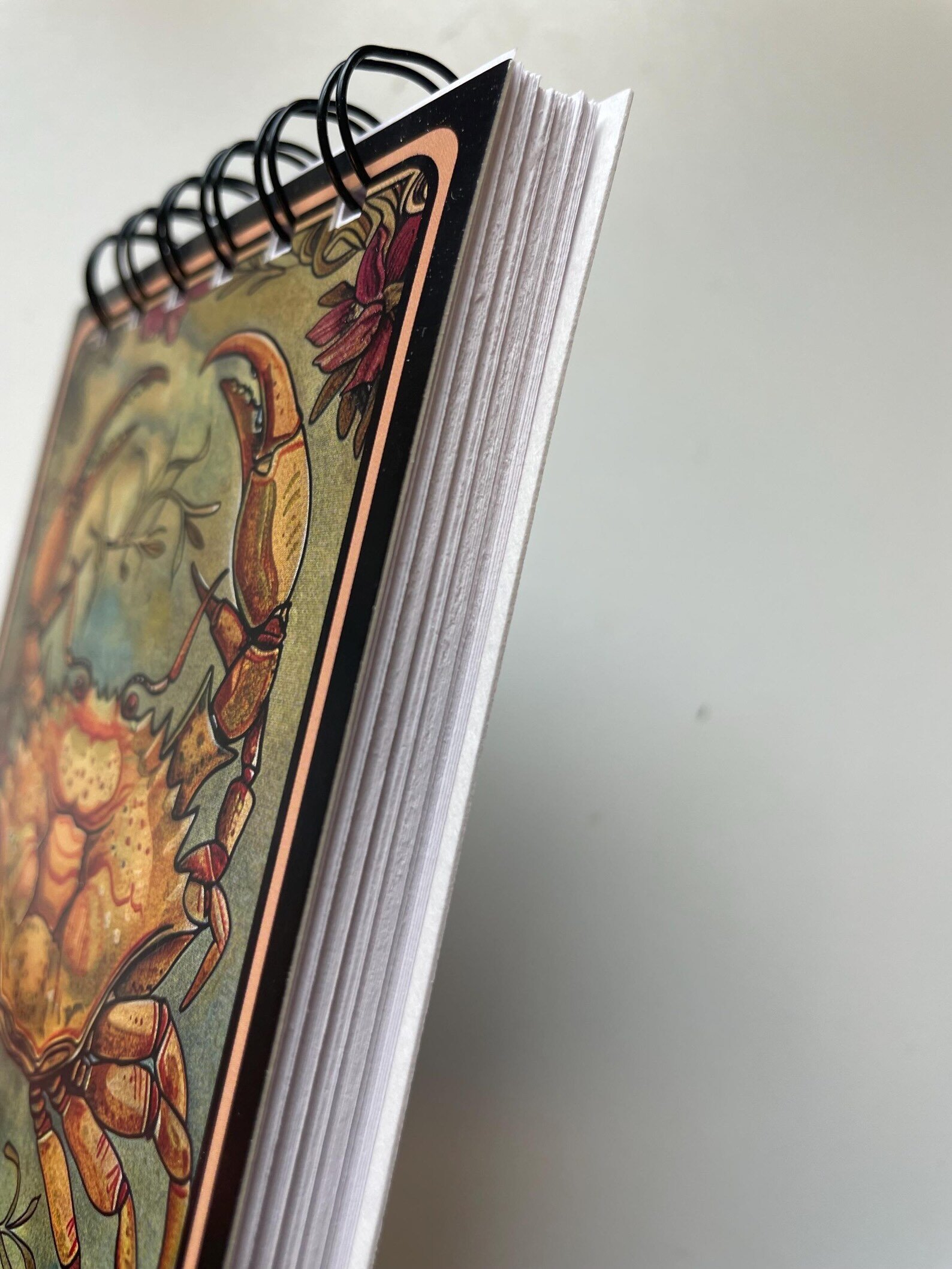 Cancer Zodiac Notebook Side View.jpeg