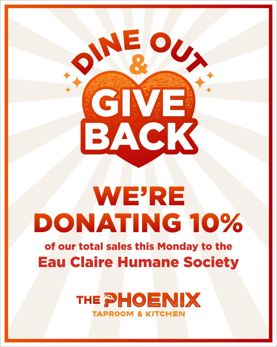 Dine Out Give Back with ECCHA