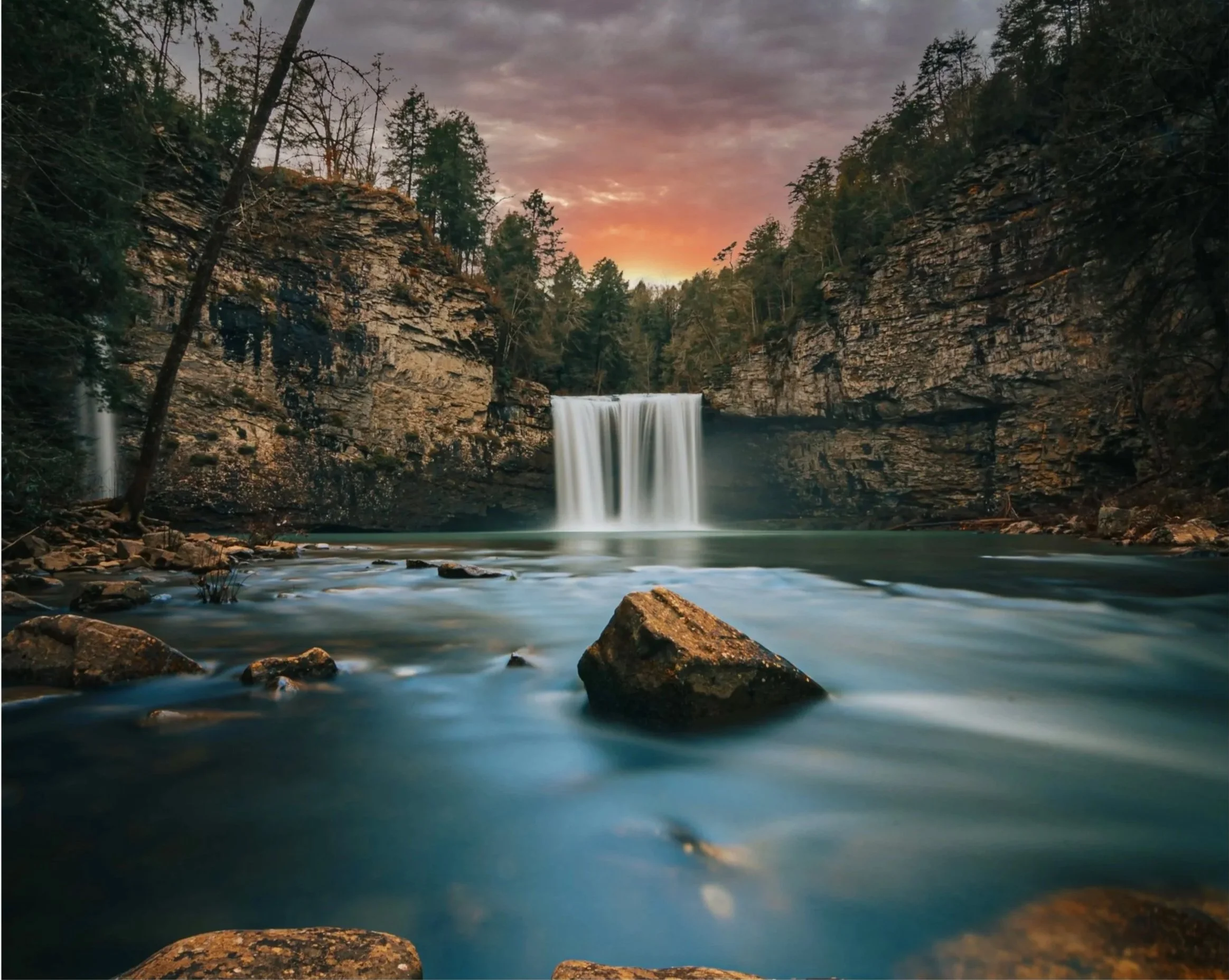 Cane Creek Falls in Fall Creek Falls State Park.