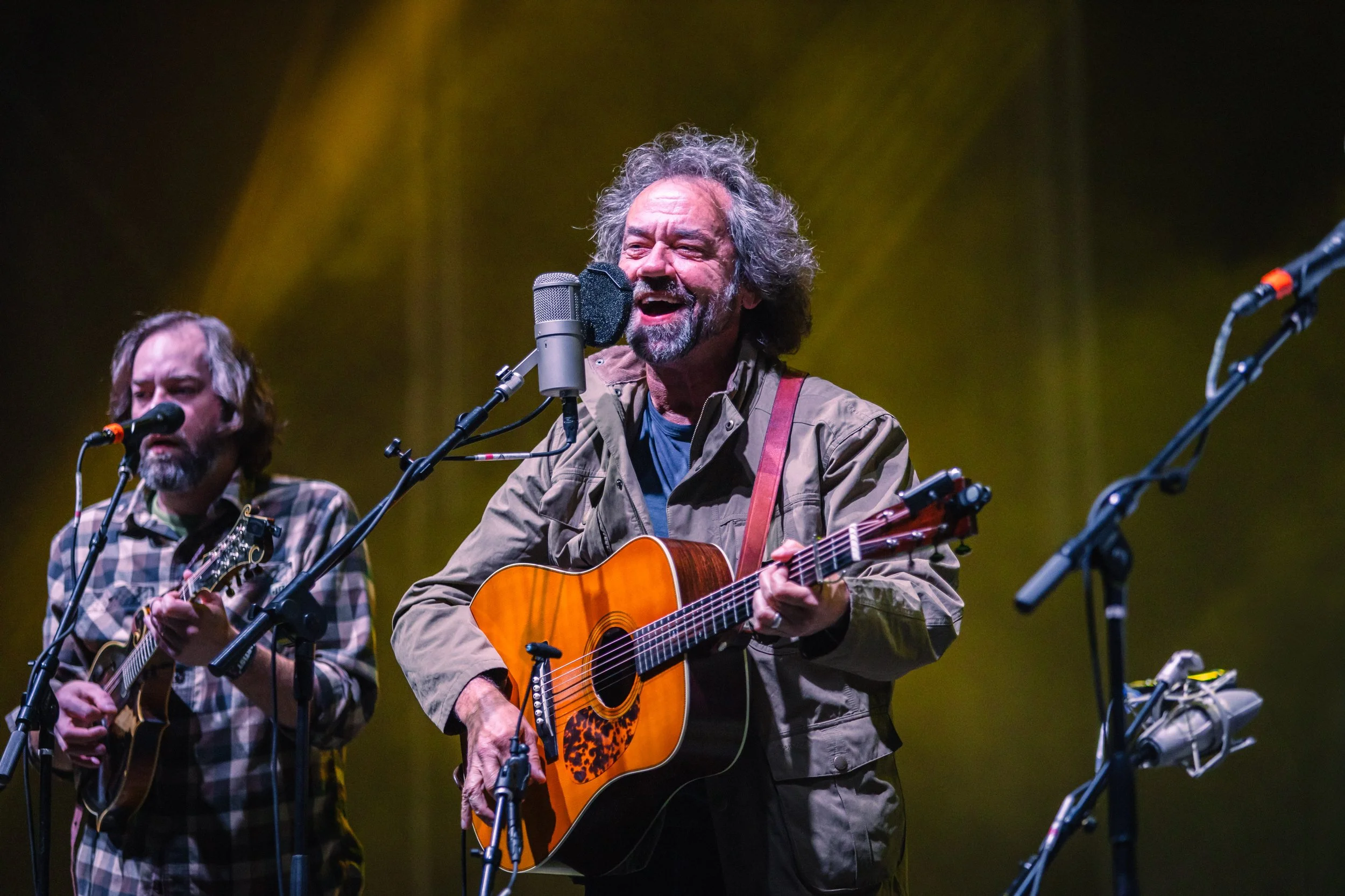 Dan Tyminski performing at The above Ground amphitheater at The Caverns in Pelham, TN.