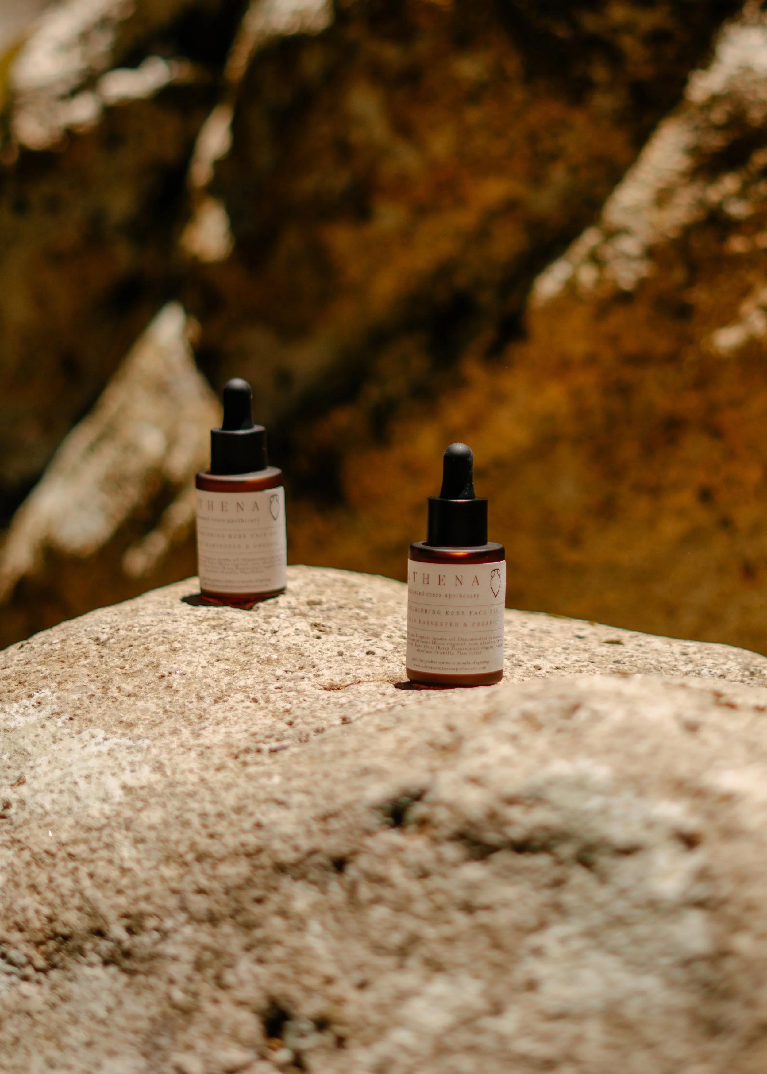 Athena wild rose facial oil