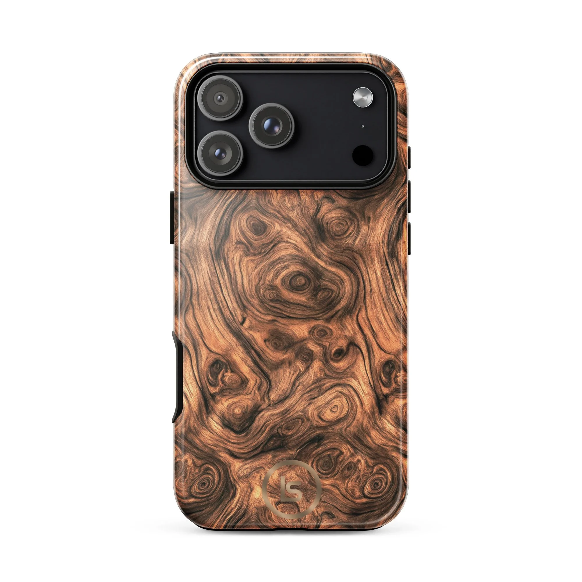 Lucent Sanctuary Wood Grain Finish | Tough Case for iPhone®