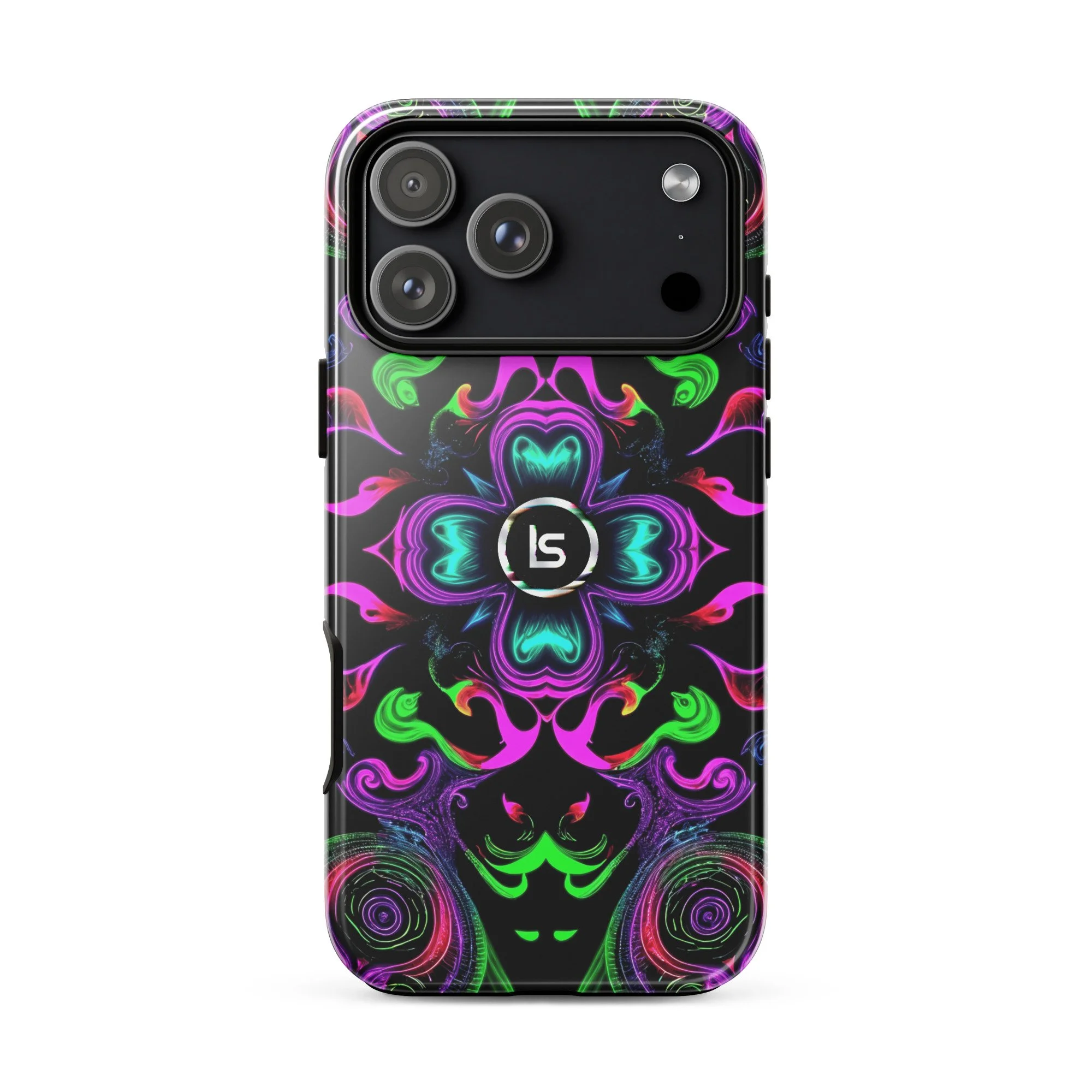 Lucent Sanctuary Neon Bloom | Tough Case for iPhone®