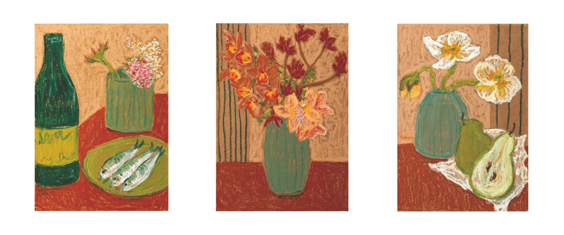 Original Oil Pastel Artwork by Rumer Drew