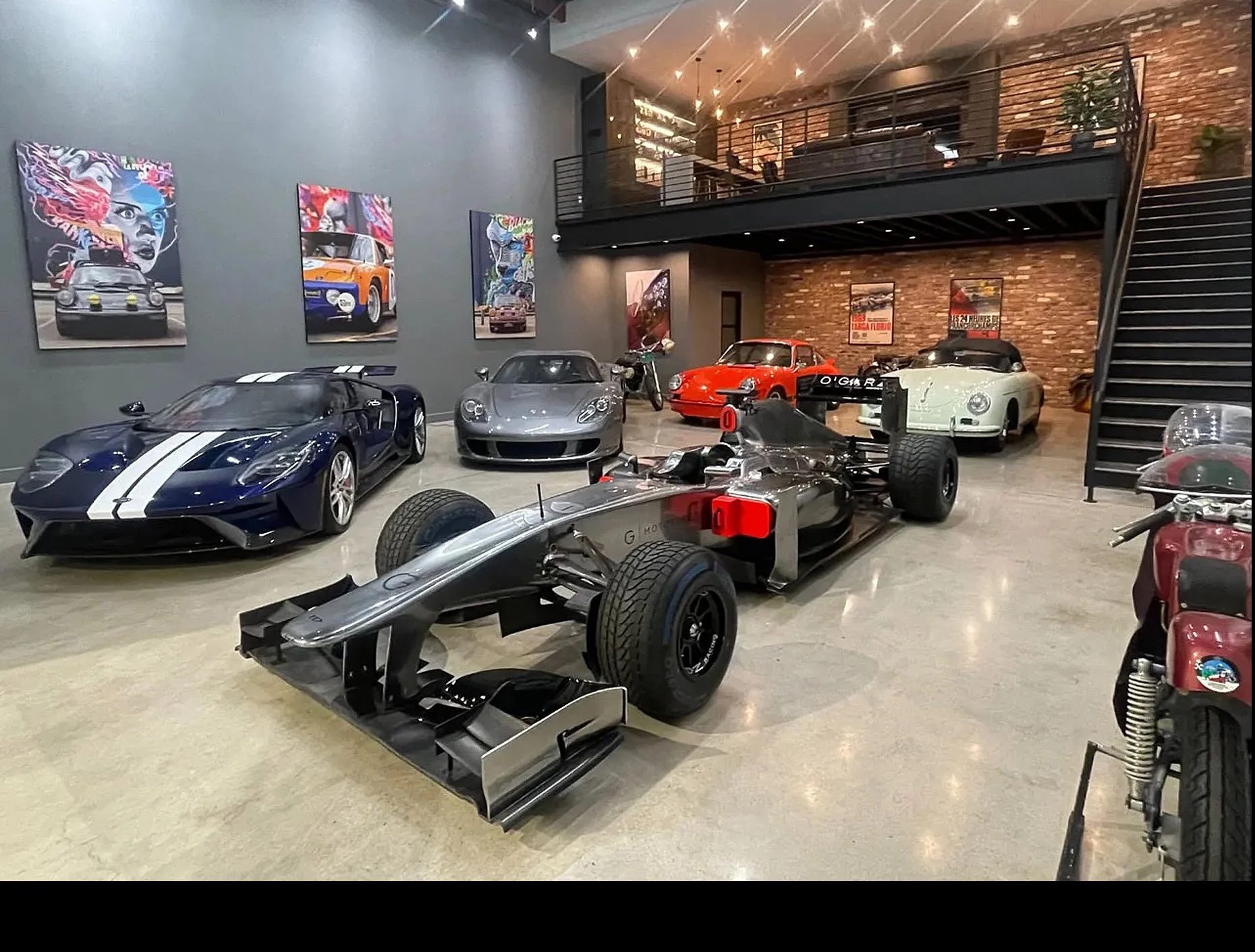  A car condo at the Costa Mesa facility. (Courtesy of Finish Line Auto Club) 