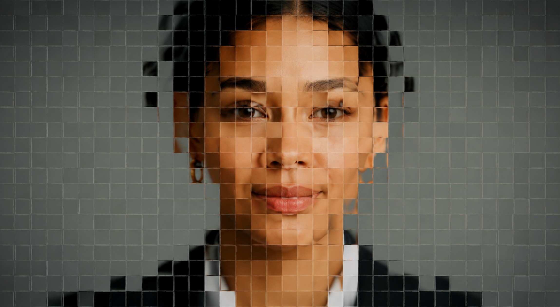 Human AI face