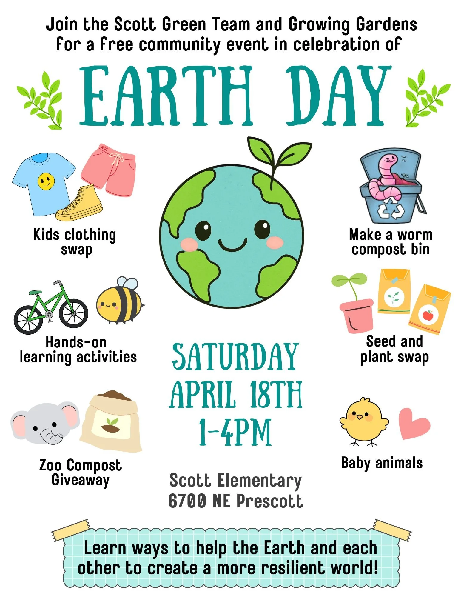 Scott Community Earth Day Celebration
