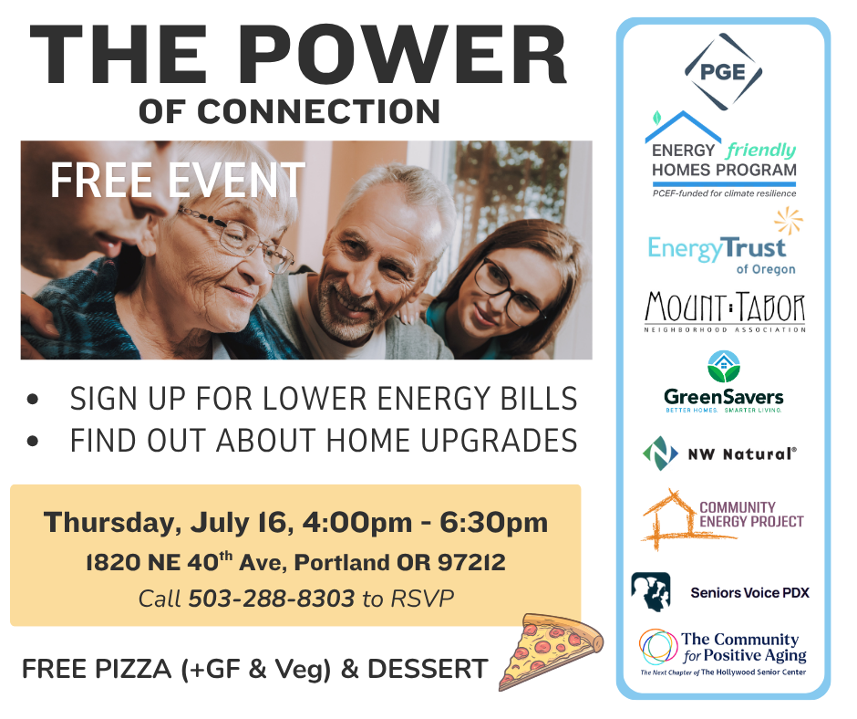 Power of Connection - Energy Saving Solutions for Aging Well.