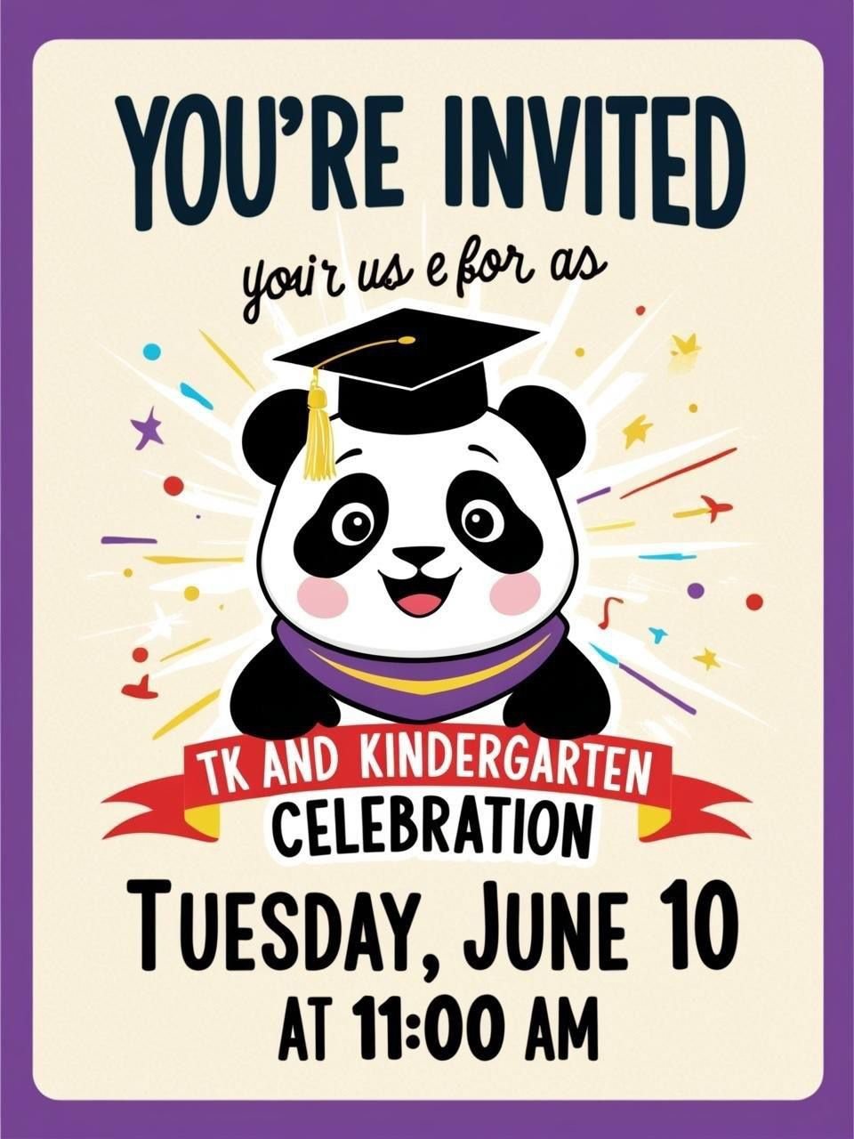 TK & Kinder Celebration