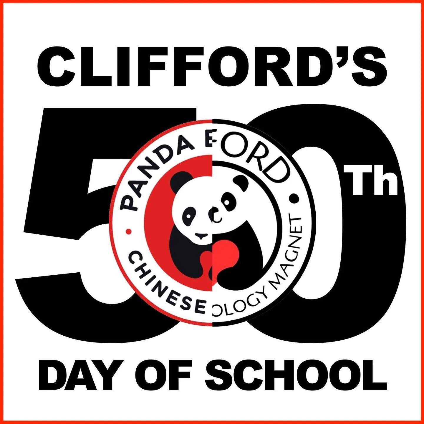 Yesterday marked Clifford&rsquo;s 50th Day of School! I can&rsquo;t believe it&rsquo;s already been 50 days! Yesterday also marked a benchmark day for Attendance. All students with up to 2 absences this year were moved into the green Proficient Band!