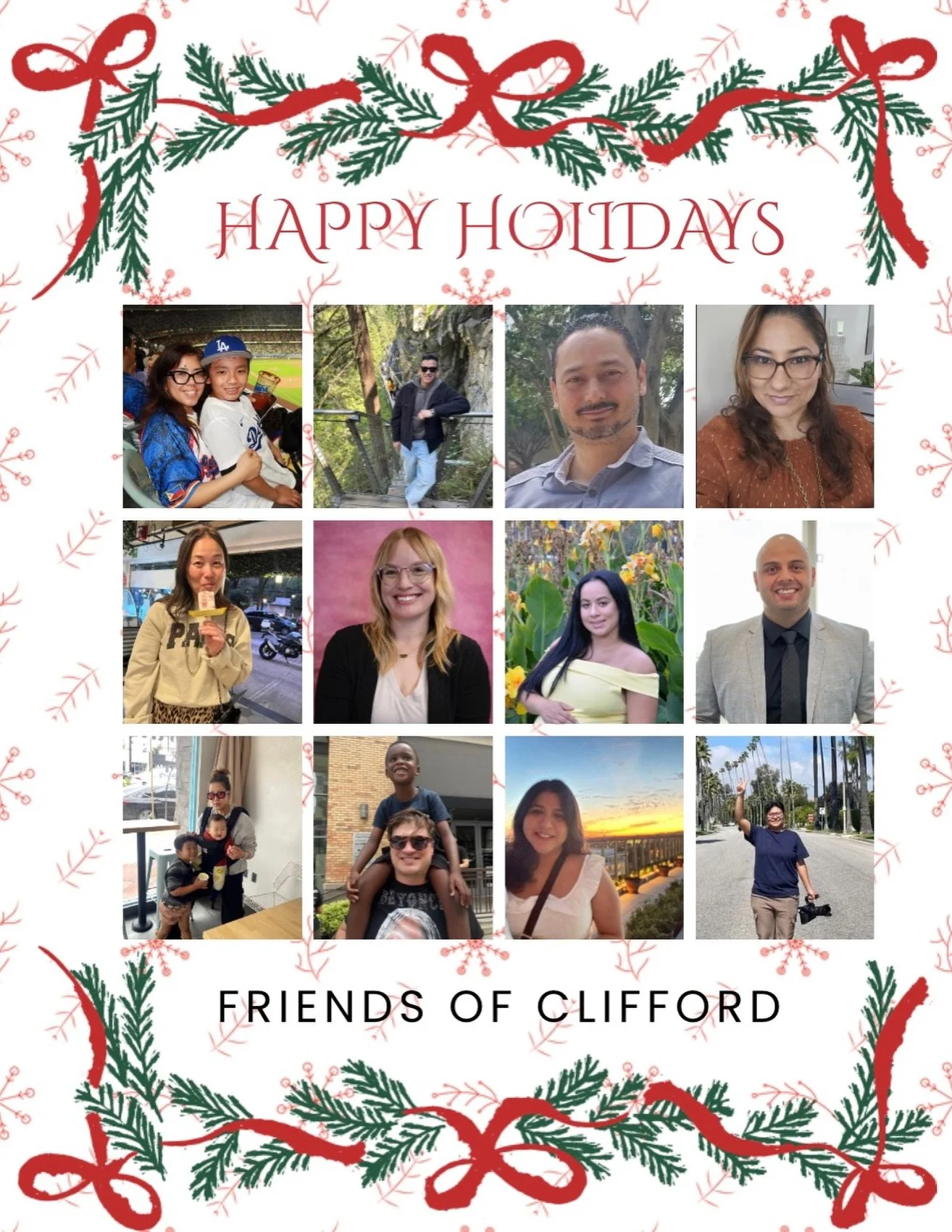 Happy Holidays from the Friends of Clifford 🎄✨ Wishing our amazing school community a season filled with joy, gratitude, and cheer!