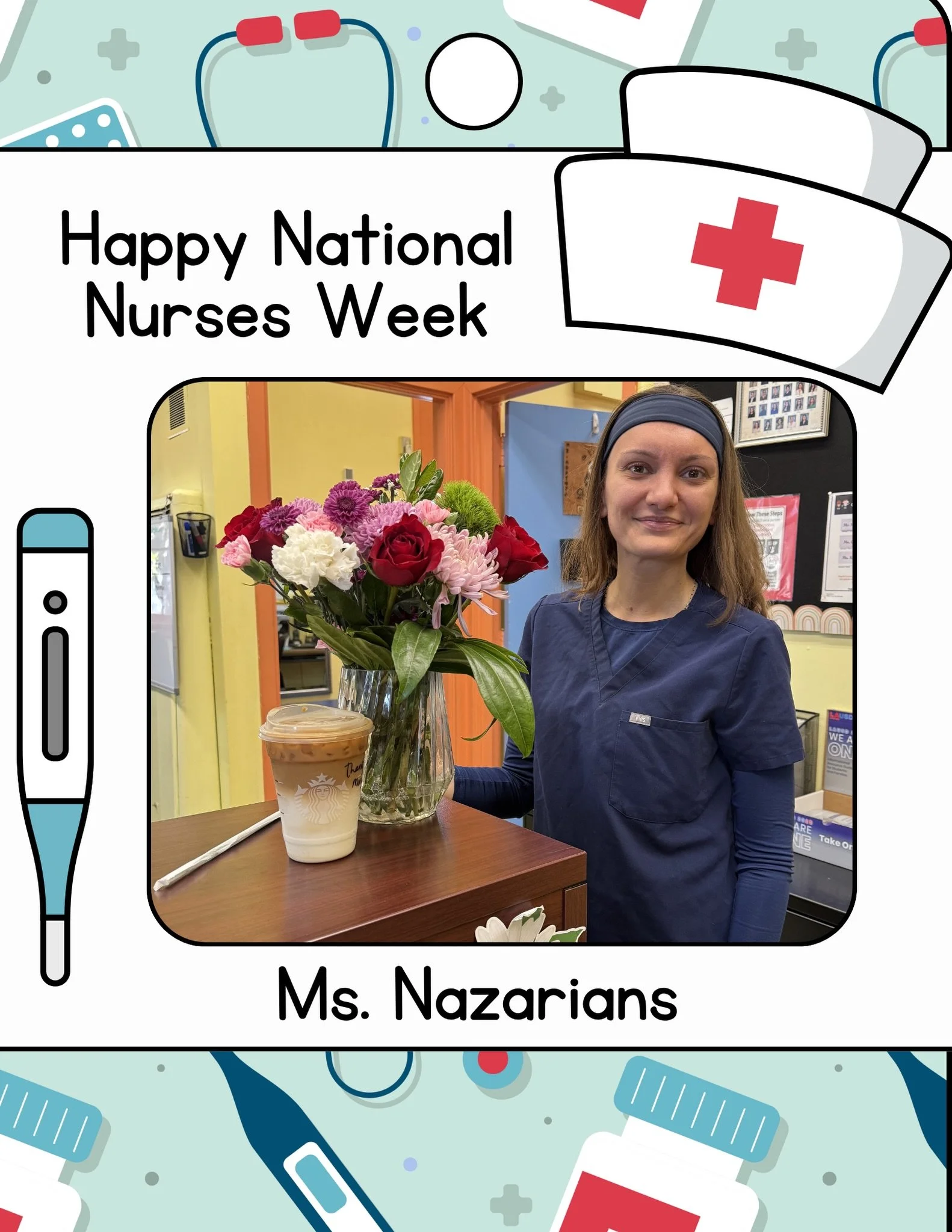 As the first day of Nurses Week, today we celebrate National School Nurse Day! We appreciate all that you do!