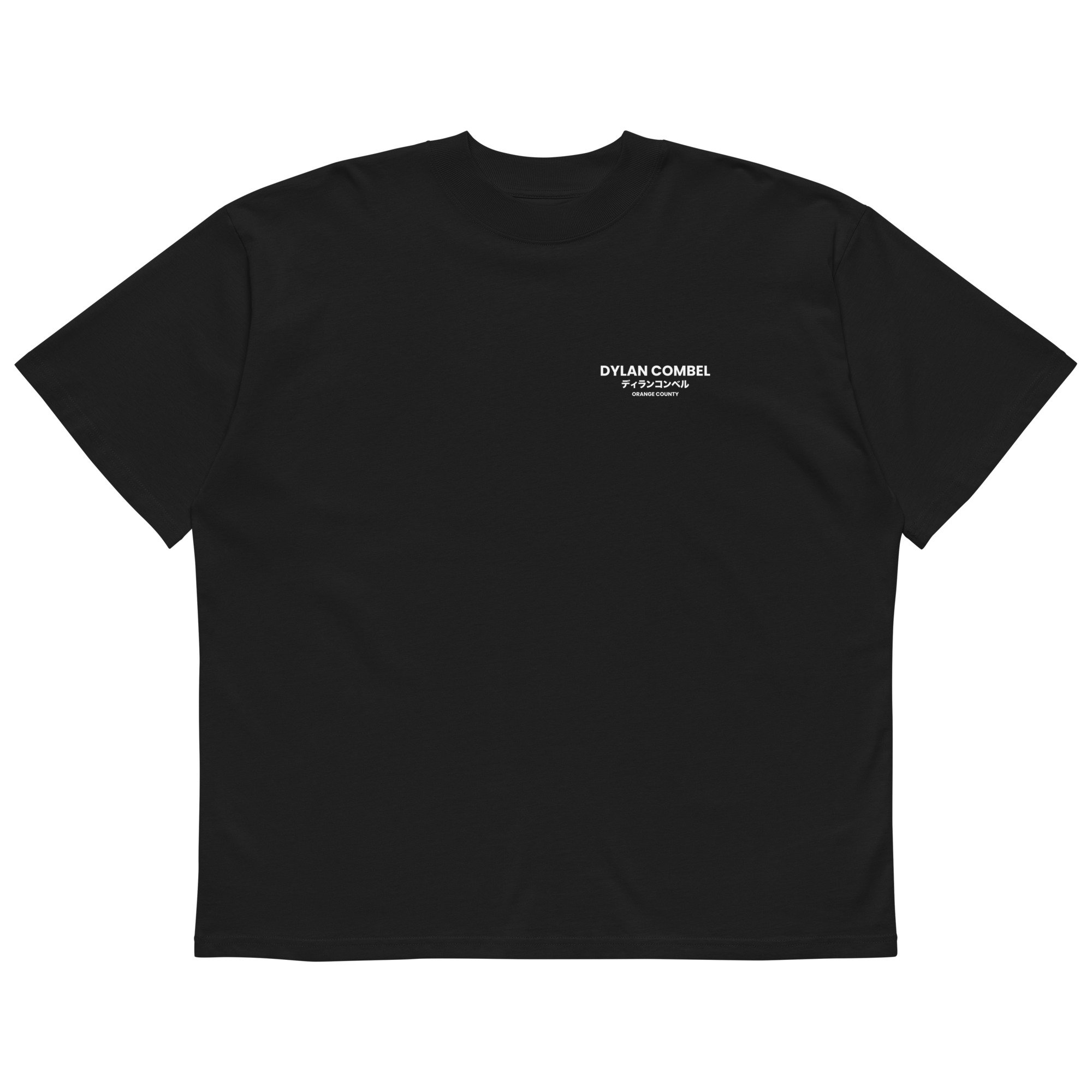 unisex-organic-oversized-high-neck-t-shirt-black-front-67f3a0e477c4b.jpg