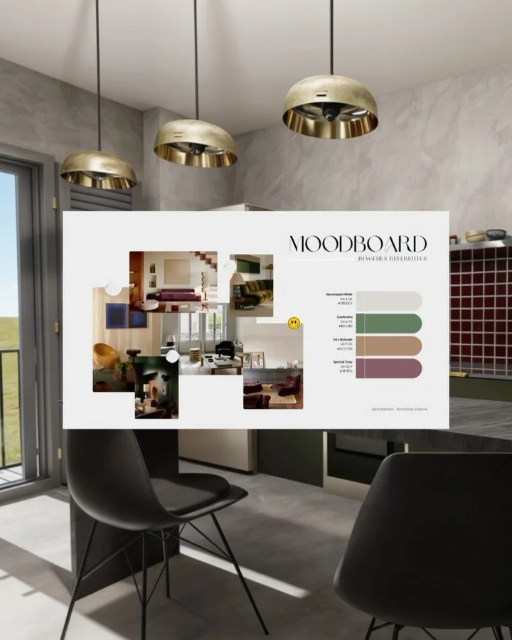&iquest;Ya viste este apartamento en Barcelona? 😍
Te presentamos el dise&ntilde;o interior completo: concepto creativo, planos, levantamiento, detalles t&eacute;cnicos y equipamiento cuidadosamente seleccionado, con productos mayormente locales de l