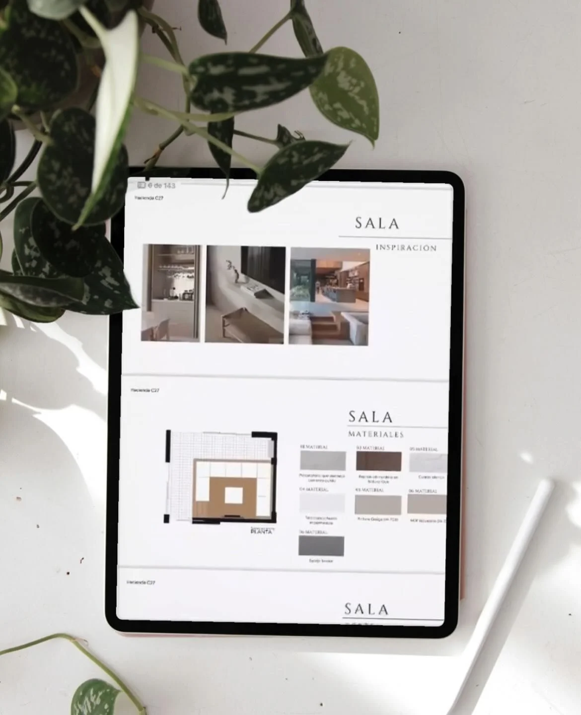 (Swipe🔜) 

Las ideas brillantes merecen presentaciones a su altura. ✨📱

En VESTUDIO creamos presentaciones digitales completas y profesionales para proyectos de interiorismo. Desde moodboards hasta planos y renders, dise&ntilde;amos cada detalle pa