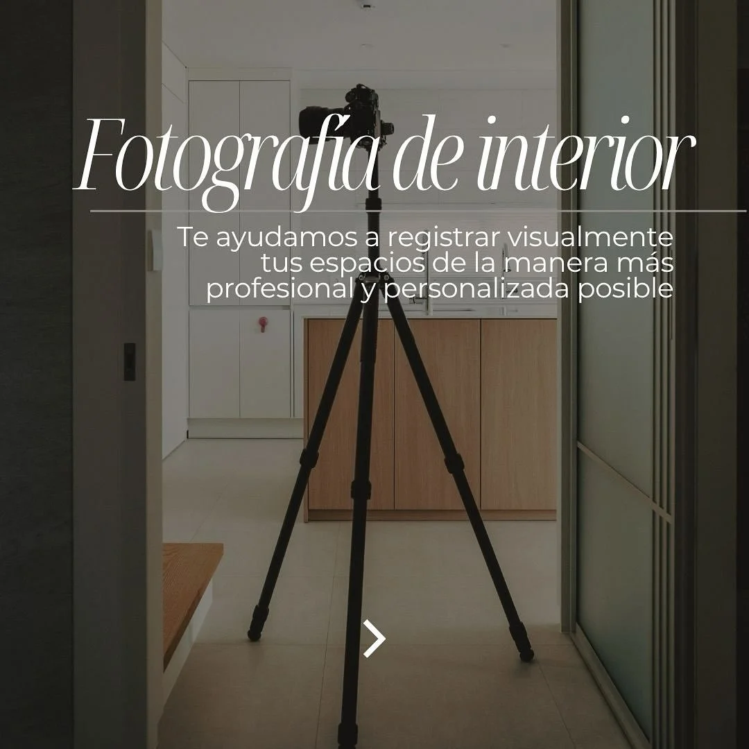 Nuevo servicio disponible! Fotograf&iacute;a de interiores ☺️📸

Capturamos la esencia de tus espacios con un estilo profesional, elegante y totalmente personalizado 🪄

Cada detalle cuenta!! desde el manejo de la luz hasta la entrega final. Nos aseg