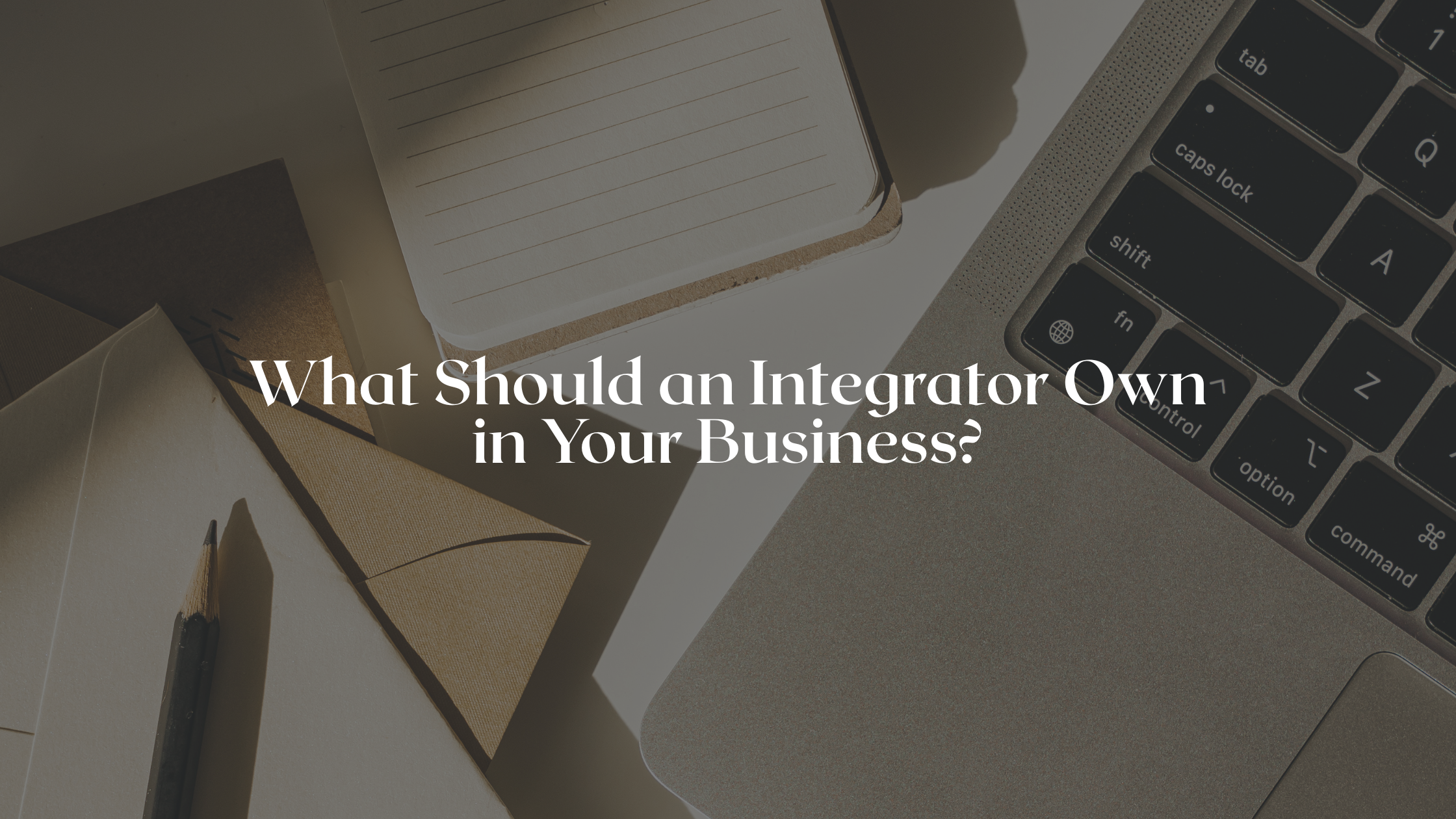 What Should an Integrator Own in Your Business?